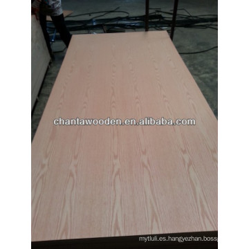 Cara de roble rojo de 5,2 mm MDF